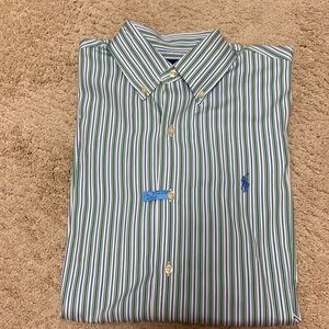 Ralph Lauren Size S striped button down.